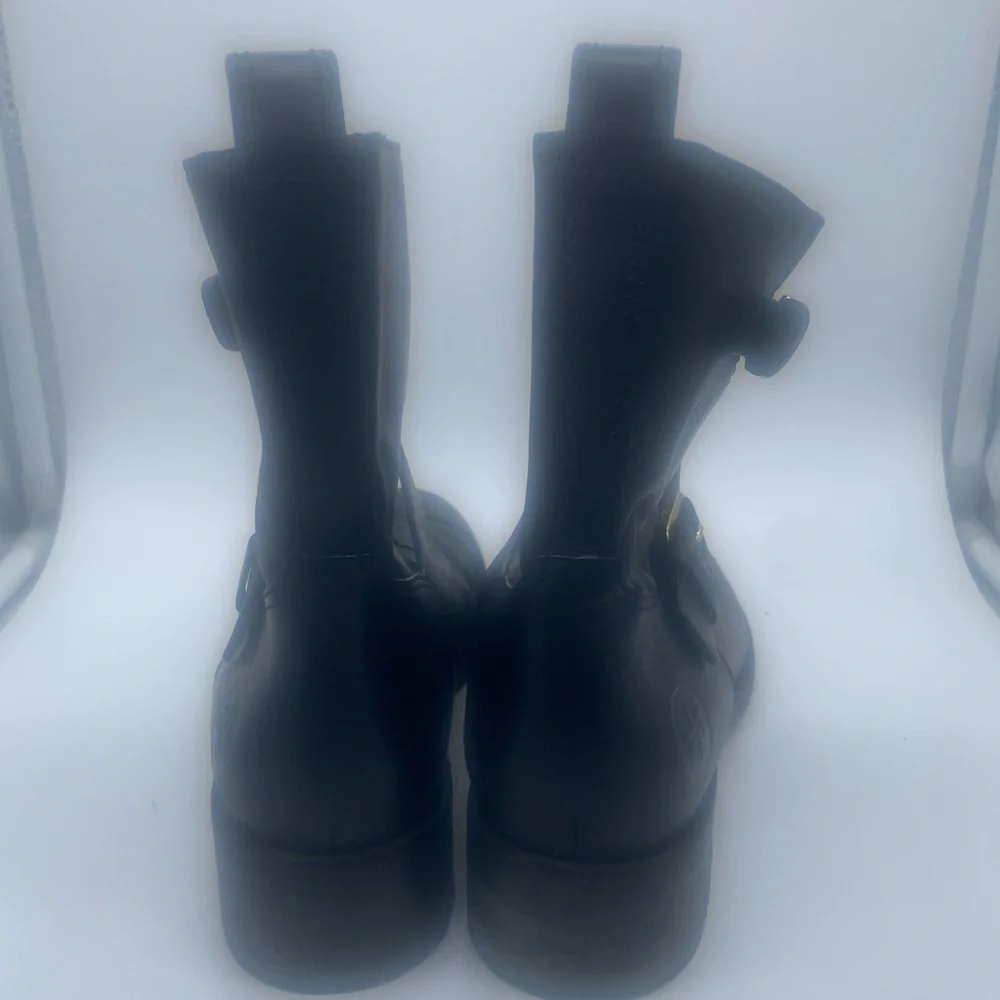 Tory Burch Bennie Buckle Pull On Ankle Boot